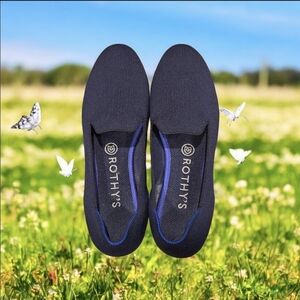 Rothy's Navy Blue Loafers Navy ROTHYS Loafer Size  W8